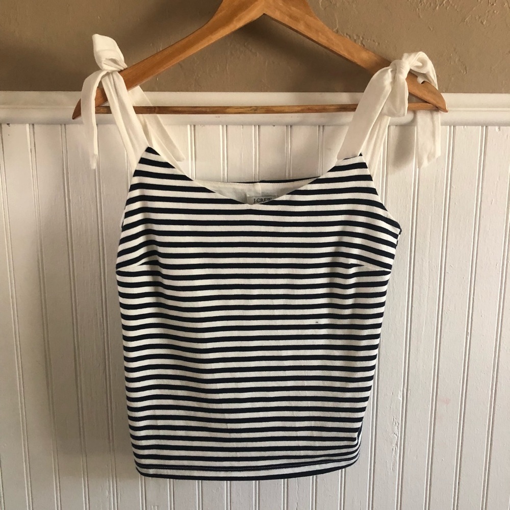 NEW WITHOUT TAGS 💙 J. Crew striped tank top